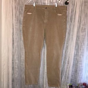 stretchy khaki pants